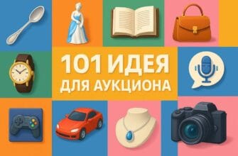 101 идея лотов для онлайн-аукциона